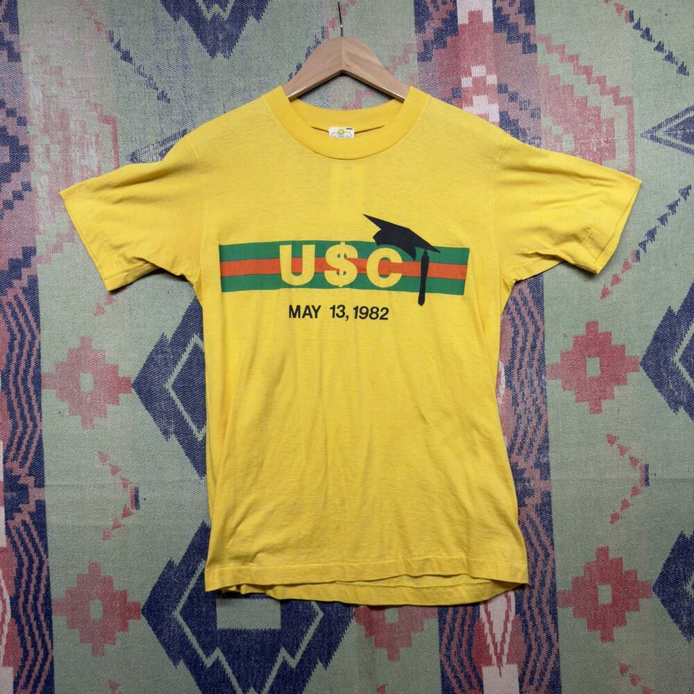 USC Graduation 1982 Vintage T Shirt Size Medium 80s